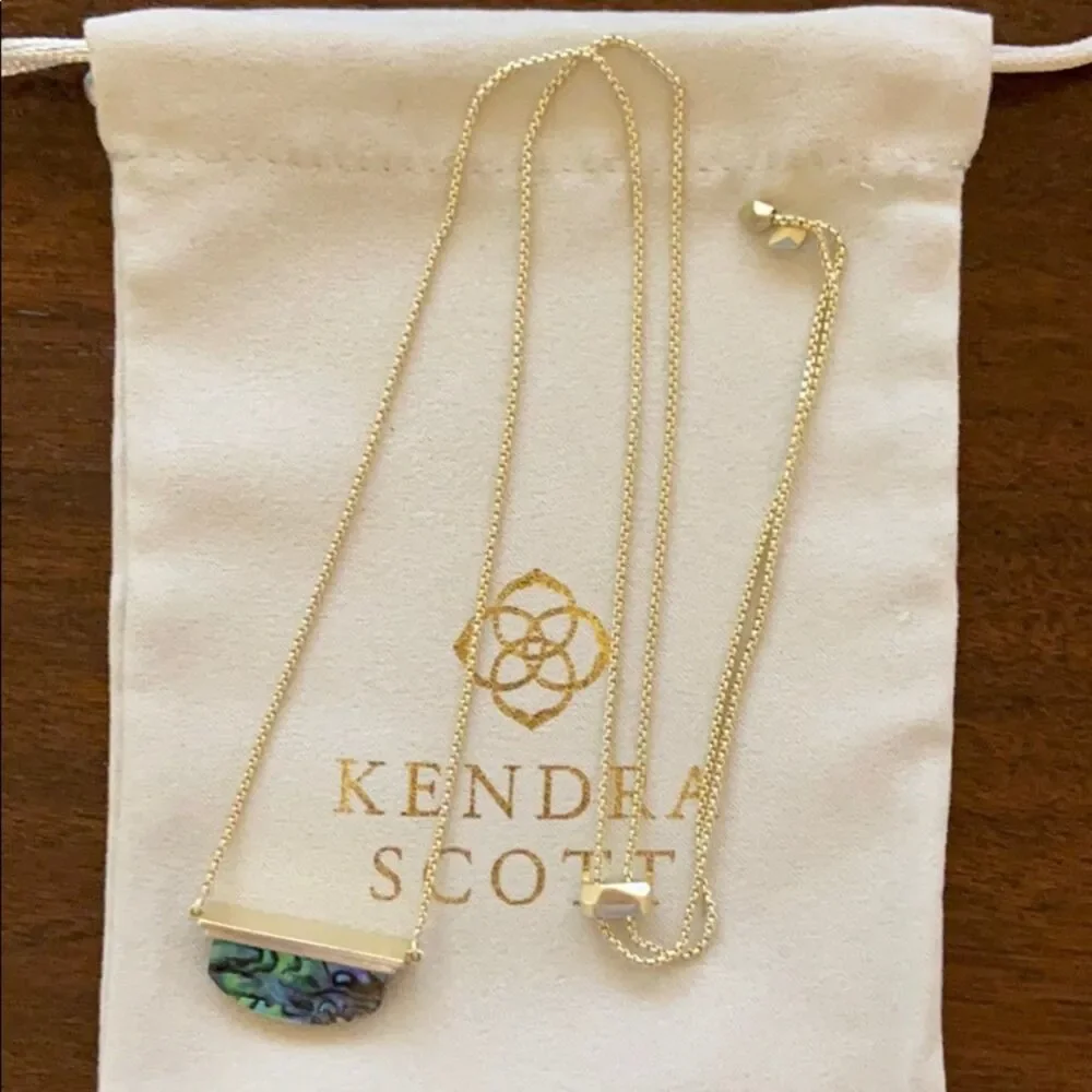 NWOT Kendra Scott Dean Necklace in Abalone Shell $ 65.00